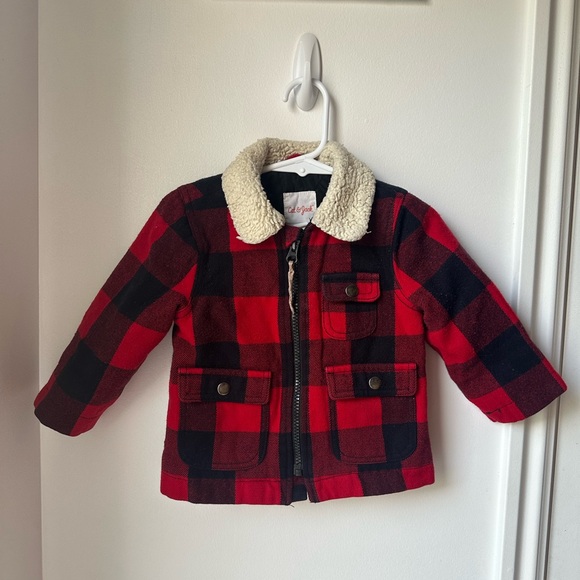 Cat & Jack Other - Toddler plaid flannel jacket
